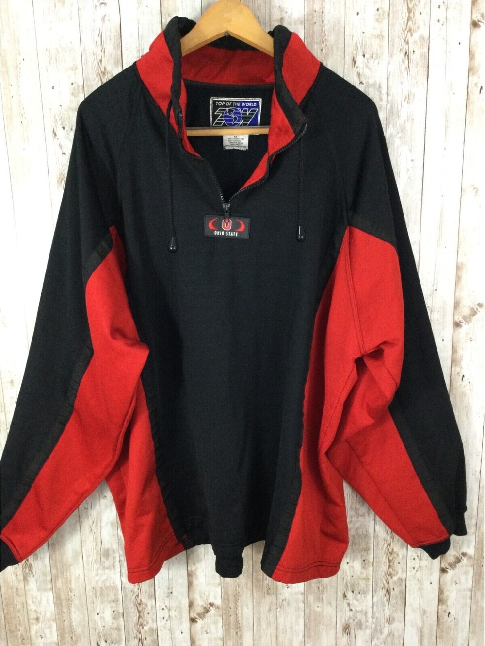 VTG Ohio State Buckeyes pullover Jacket coat Top of the World  Heavy Gameday XL